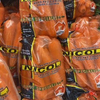 Carrots 1kg pre packed