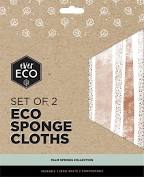 Compostable Eco Sponge Cloths (pack of 2)